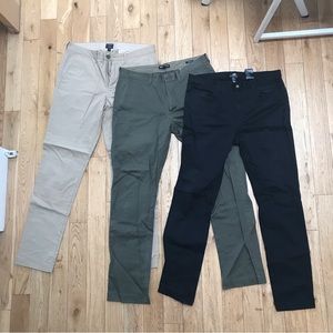 Jcrew men pants bundle size 32